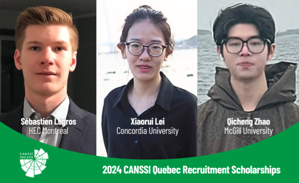 Three Doctoral Students Will Be the First to Receive CANSSI Quebec Recruitment Scholarships post thumbnail